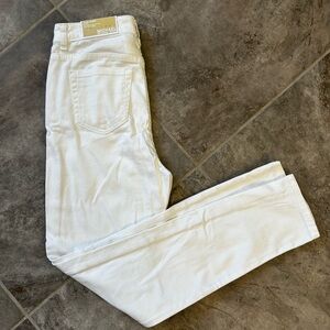 NWT MICHAEL Michael Kors Selma Skinny Jeans Size 6 White
